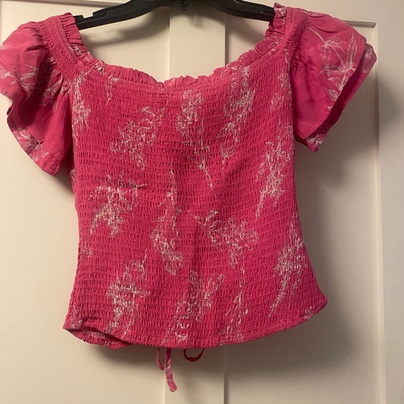 Astr the Label pink top - size M - Picture 3 of 7